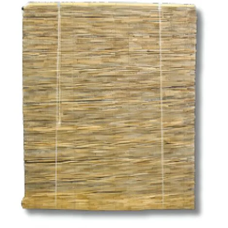 Arella tapparella ombreggiante frangivista con corda tiro cm 200x300 in bamboo da balcone finestra