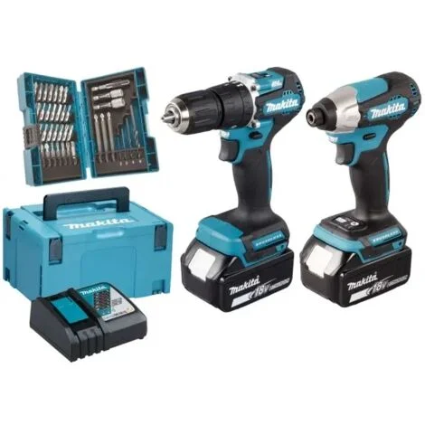 Makita DLX2414JX4 Set avvitatori Brushless a batteria 18 V