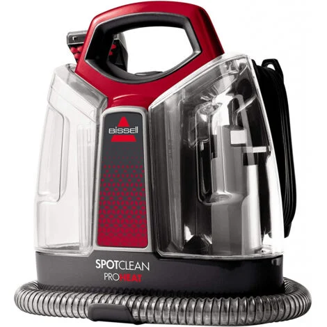 BISSELL SpotClean ProHeatPulitore Portatile per TappezzeriaSmacchiatore Multisuperficie per Moquette, Tappeti, Scale e AutoRimuove lo Sporco, Liquidi e le Macchie330 W74 dB36988