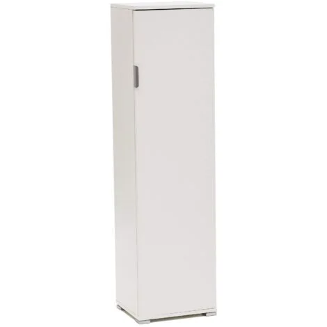 MeMi Me207BIA Portascope, 3 piani rimovibili, Legno, Bianco, 151 x 33 x 40 cm