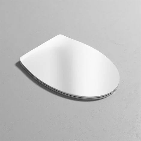 Lft005 coprivaso lft spazio slim bianco c/cromo