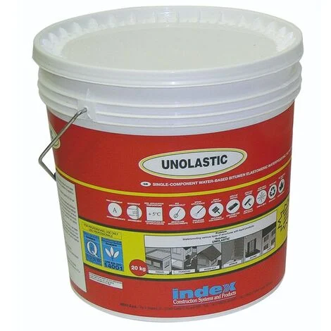 Unolastic (marrone cotto) impermeabilizzante da 5 kg