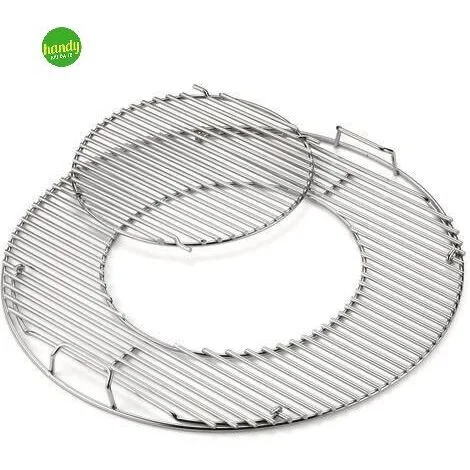 GRATICOLA DI COTTURA GOURMET WEBER IN ACCIAIO PLACCATO - DIAMETRO 57CM. - 8835