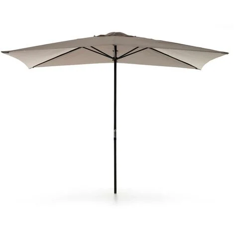 OMBRELLONE GARDEN 3x2 metri Fumo palo centrale M0434-38