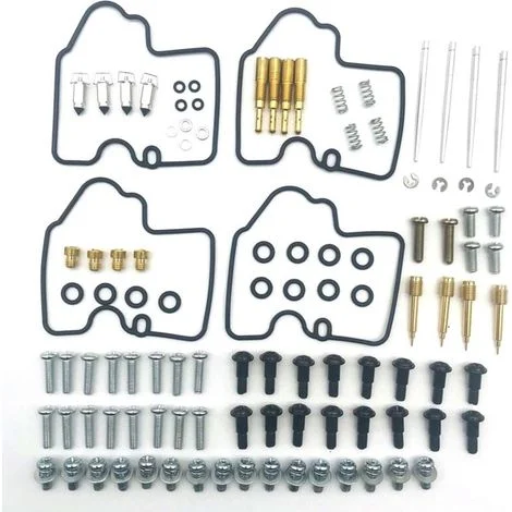 Kit di riparazione carburatore 4 pezzi compatibile con Yamaha YZF R6 600 1999 2000 2001 2002