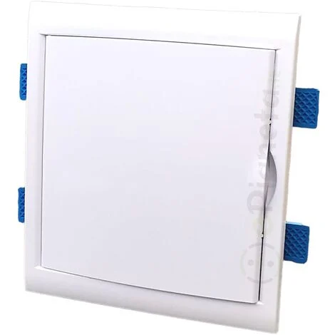 Quadro elettrico per cartongesso da 12 a 24 moduli centralino con sportello bianco da incasso per interruttori DIN IP40