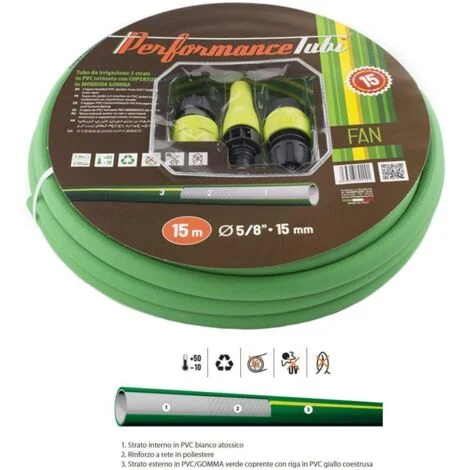 TUBO FAN 5/8 15MM X 15MT+KIT ALMAPLAST