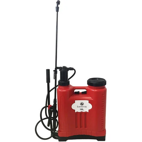 POMPA A SPALLA MANUALE 16Lt IRRORATRICE NEBULIZZATORE SPRUZZINO