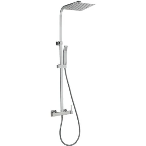 Colonna doccia Huber Quadro 35 con deviatore
