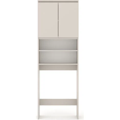 Mobile sopra lavatrice MAJA 2D 65,2 cm Cashmere – scaffali, mobili da bagno
