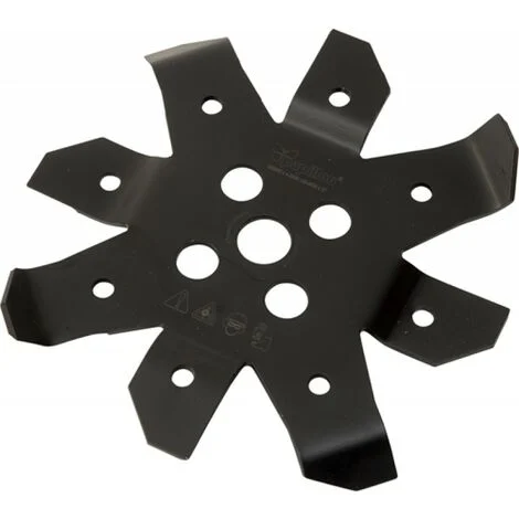 DISCO DECESPUGLIATORE ACCIAIO 8 DENTI MACINONE Ø280MM PAPILLON - CF.SCAT