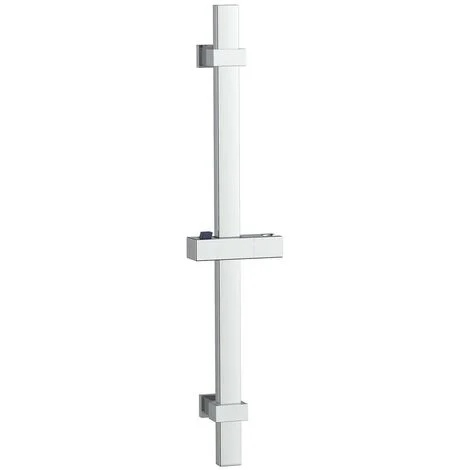 Asta square per saliscendi con 2 supporti regolabil