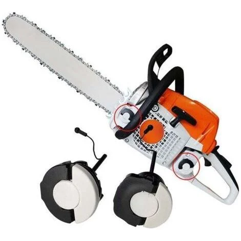 Set di 2 tappi serbatoio olio / tappi carburante per motoseghe Stihl ms171 ms181 MS200 ms210 ms200t ms211 ms192 ms192t ms230 ms240 ms250 ms260 ms340 MS360 56Vingt,