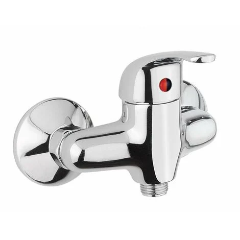 Miscelatore doccia esterno interasse connessione 10 cm Damast 12087Cromo