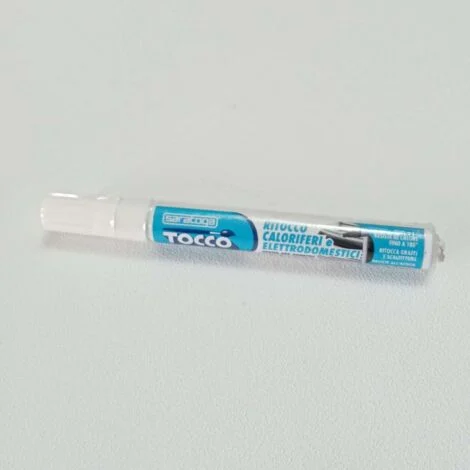 Saratoga tocco bianco 10ml paint ritocco per caloriferi ed elettrodomestici - 1pz