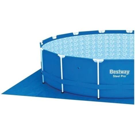 Telo Base Fondo Piscina Fuoriterra Bestway 488x488X Piscine Tonde Rettangolari