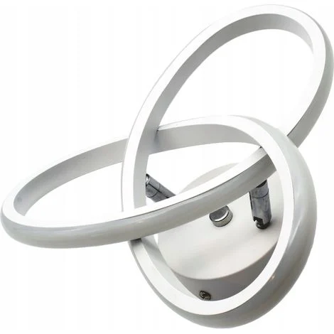 Lampada da soffitto a LED ad anello, lampadario a nastro, moderno ed elegante, 18W, 26cm