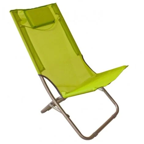 Spiaggina mod.Like in texitilene e metallo verde