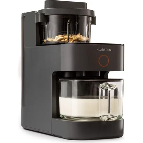 Klarstein Marcia mixer per latte vegetale 300 - 1200 ml 360° touch serbatoio dell'acqua rimovibile