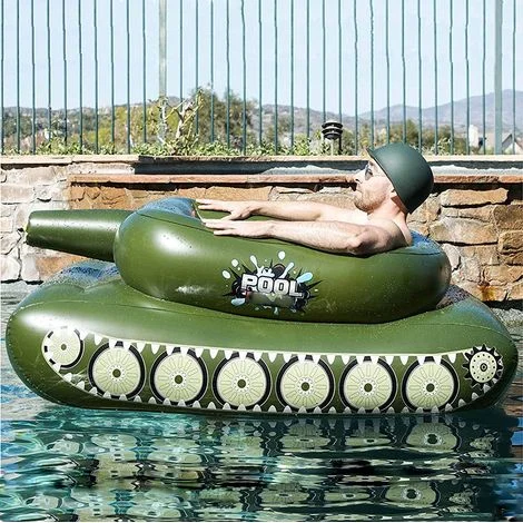 Sedile galleggiante gonfiabile per il nuoto, galleggiante per piscina con cannone ad acqua, giocattolo per giochi in piscina, anello per il nuoto per adulti (dimensioni: 162 cm)