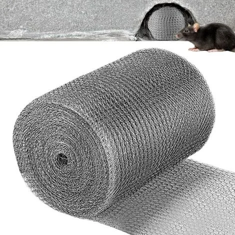 Rete anti-roditori, trappola per topi in rete di acciaio inox, rete anti-roditori in acciaio inox, rete protettiva contro i topi, 12,7 cm x 6 m