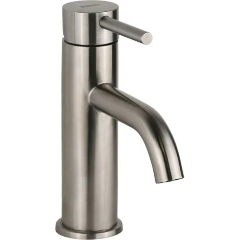 Miscelatore lavabo in acciaio inox senza piletta di scarico Mamoli Pico Inox 46130000000AAcciaio Inox