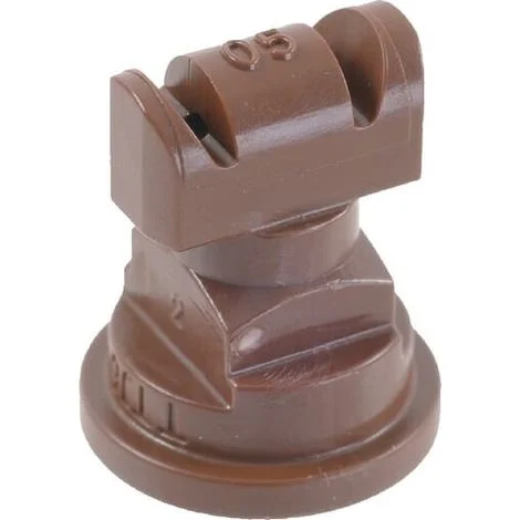Ugello a ventaglio piatto doppio TTJ 110° 5 marrone plastica TeeJet TEEJET TTJ6011005VP