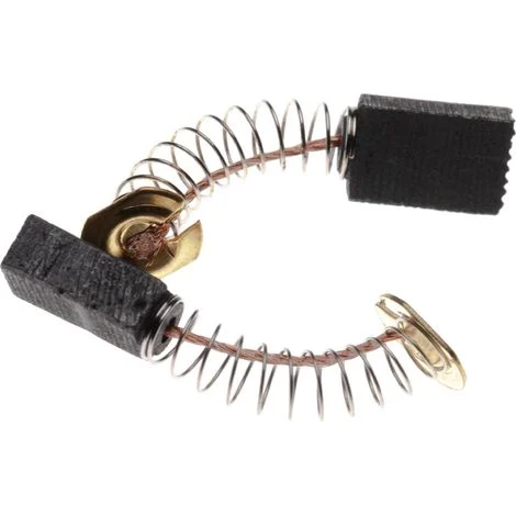 vhbw 2x spazzola carbone 5 x 8 x 12,4mm compatibile con Makita JV2000, JS1670 utensile elettrico