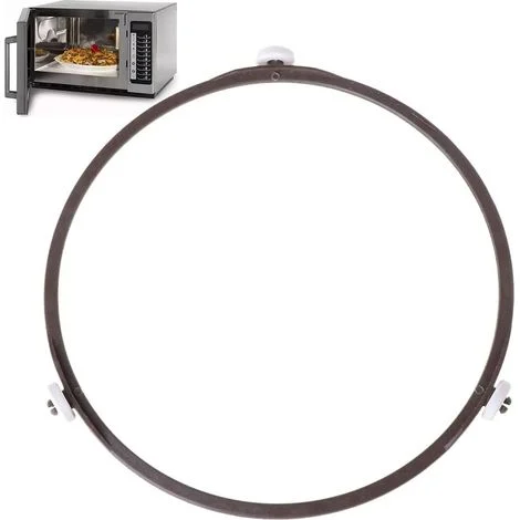 Supporto per piatto girevole per forno a microonde, diametro 17,8 cm, anello in vetro per accessori universali per microonde