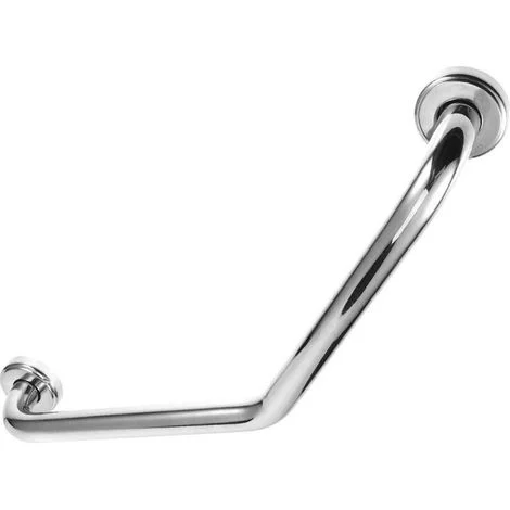 Maniglione di sicurezza per bagno, 500 mm in acciaio inox, antiscivolo, portasciugamani, asta per doccia, maniglia di supporto per anziani e disabili