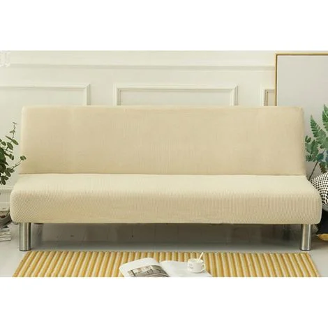 Copridivano letto, Copridivano senza braccioli, Copridivano letto elasticizzato, Coprifuton elasticizzati senza braccioli (L: 190-230 cm)