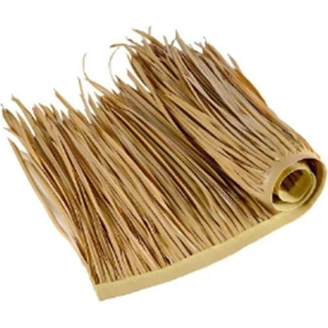 Stuoia di paglia fai da te per tetti, decorazioni in erba, rotoli di paglia di palma, pannelli decorativi per terrazze, persiane