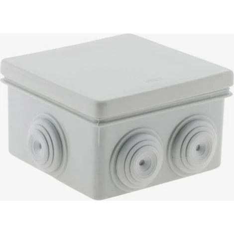 Scatola stagna IP55 quadrata80 x 80 x 46 mm