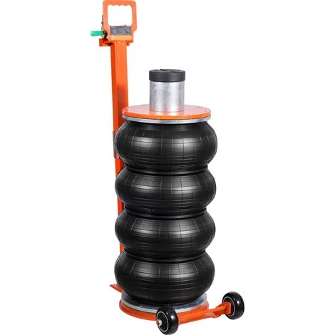 Mophorn 6 tonnellate/13000 libbre cricco pneumatico, sollevamento 2-5S, colonna rialzata, maniglia regolabile, salvaspazio, cuscinetto in gomma spesso, adatto per berline, SUV, pick-up