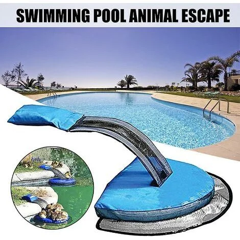 LaBlanc - Rampa di fuga per piscina per il salvataggio degli animali, rampa galleggiante, protezione per animali da piscina