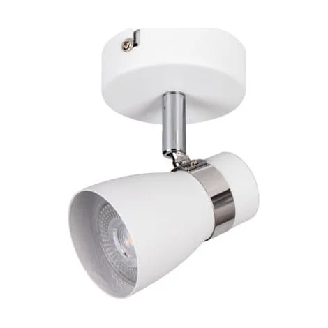 Applique Kanlux ENALI 28760 bianco/cromo GU10 1 luce