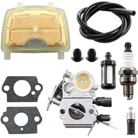 Carburatore + Kit di riparazione per motosega Stihl MS171/MS181/MS201/MS211 – Zama C1Q-S123C/S119C/S121C/S269 con filtro dell'aria