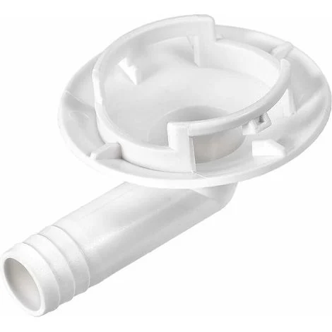 Raccordo a gomito per tubo di scarico della condensa di condizionatori d'aria, ugello di scarico della condensa per unità mini-split e condizionatori a finestra, 40 mm, 1 pezzo