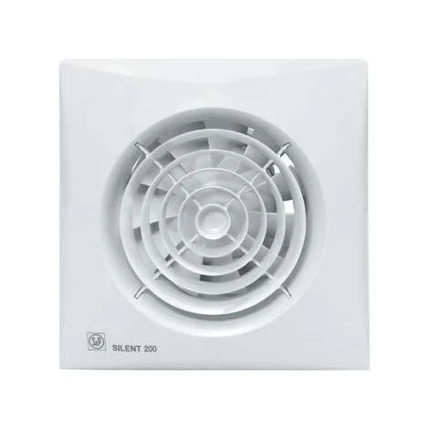 Eiettore d'aria Unelvent Ultra-silenzioso Temporizzato Hygro Silent 200 Chz