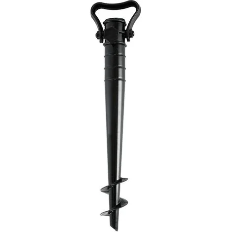 Picchetto per ombrellone, picchetto portatile per ombrellone, ancoraggio a terra per spiaggia, pesca, giardino, patio - JUSCH