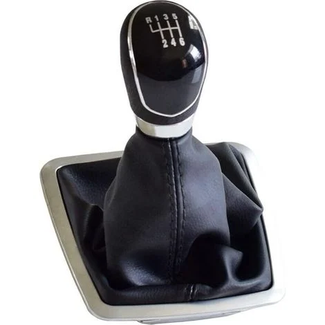 Nazalus - Offerta Speciale - Cambio manuale a 6 marce per Ford Focus 2 MK2 FL C-MAX 2006-2011 MK3 MK4 MK7 Galaxy con copertura antipolvere in pelle - Nero - 6 marce