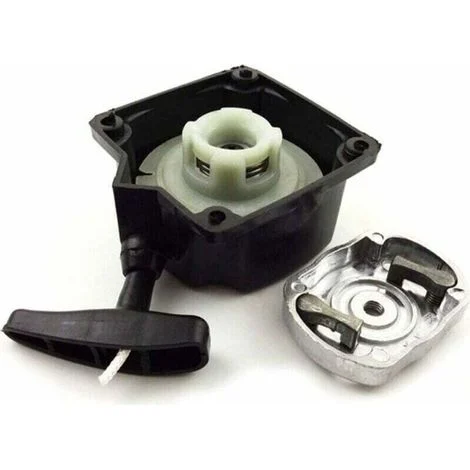 Avviamento a strappo per motori a benzina da 49 cc/52 cc – Avviamento semiautomatico – Campana di trasmissione inclusa – Compatibile con decespugliatori e trivelle