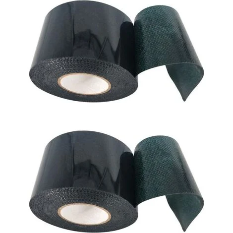Confezione da 2 nastri biadesivi per erba sintetica, 50 mm x 5 m, nastro adesivo per erba sintetica, nastro adesivo verde per erba sintetica, nastro adesivo per prato, esterno, moquette