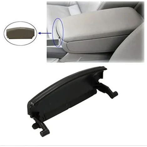 Copertura bracciolo per AUDI A4 B6 (2000-2005) – Nera – Clip di fissaggio in plastica ABS – Installazione semplice