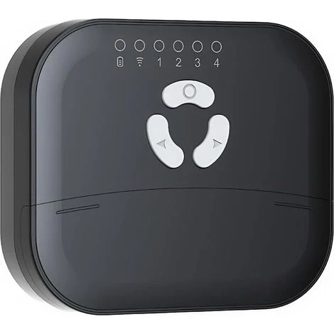 Controller di irrigazione intelligente a 4 zone – Irrigazione automatica del giardino – Controllo tramite app – Sistema di irrigazione Wi-Fi – Compatibile con Alexa e Google