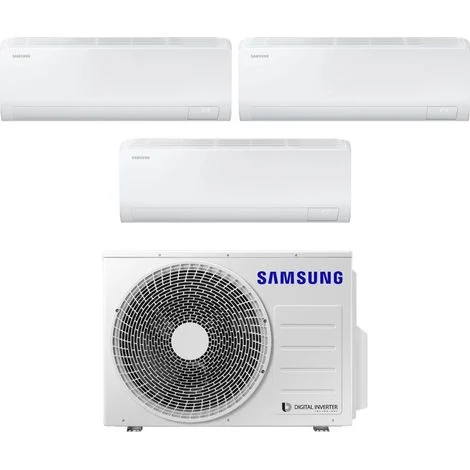 Climatizzatore Condizionatore Samsung Trial Split Inverter serie CEBU S2 7+7+9 con AJ052TXJ3KG R-32 Wi-Fi Integrato 7000+7000+9000