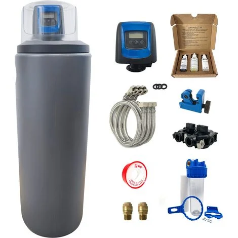 Addolcitore Acqua 30l Toodo Fleck 5800 Sxt Volumetrico Elettronico Completo Di Kit Installazione