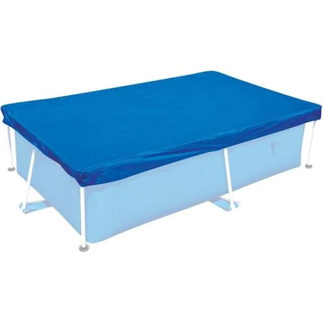 Telo di copertura rettangolare per piscina 220 x 150 cm - Impermeabile, antipolvere e resistente ai raggi UV. Copertura invernale ed estiva per giardini, abitazioni e hotel. Resistente alle intemperie