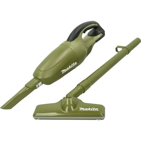 Aspiratore a batteria Makita DCL 180 ZO 18 V 0,65 l Olive Outdoor Adventure Series Solo - senza batteria, senza caricabatterie