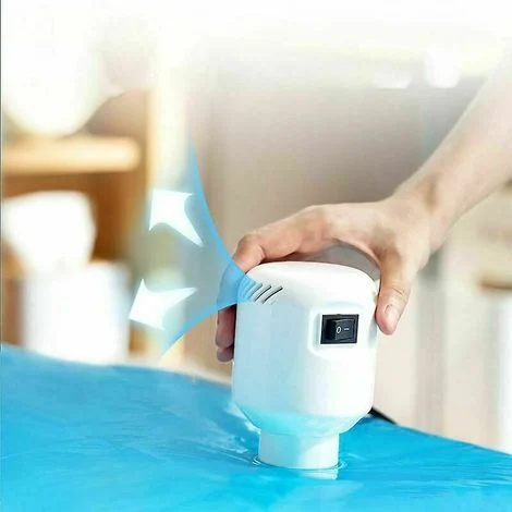 Pompa sottovuoto elettrica per conservare gli abiti a casa e in viaggio, garantisce un'ermeticità ottimale per i sacchetti di stoccaggio.